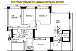 Blk 70C Telok Blangah Ridgeview (Bukit Merah), HDB 4 Rooms #580709231